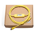 Cable Usb 2.5m Conector Circular 8 Pin Para Plc Delta Negro