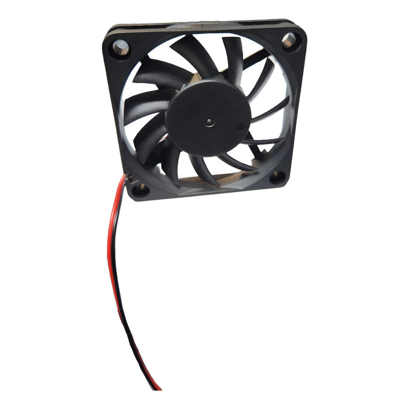 Ventilador Cooler 60x10mm 24v 2 Pines Tereparochile Led Negro