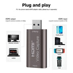 Capturadora Video Hdmi 4k 1080p 60hz 3.0 Usb Para Juego Deco