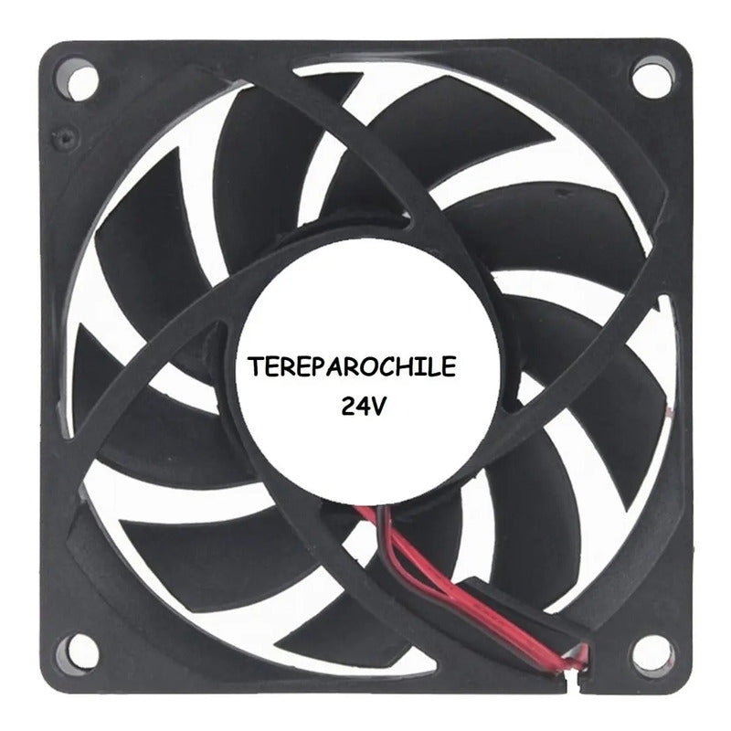 Ventilador Fan Cooler 24v Dc 7015 70mm 70x70x15 Mm 7cm