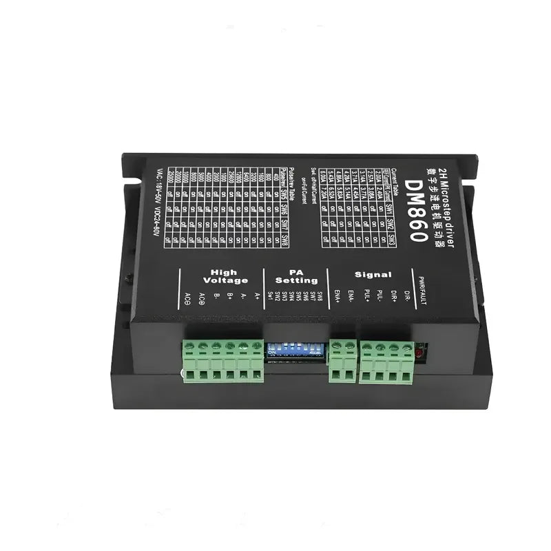 Controlador Motor Paso A Paso 2h Dm860 Dm860h 18v 24v A110v
