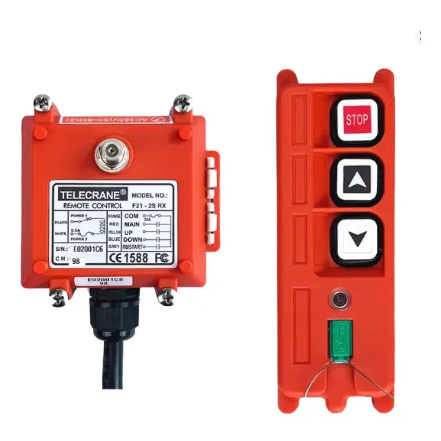 Control Remoto Grua Inalambrico F21-2s Txrx 18 24v 65v Ac/dc