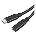 Cable Extension Usb-c 3.1 Gen2 10gbps Pd 100w 4k 60hz 2m Negro