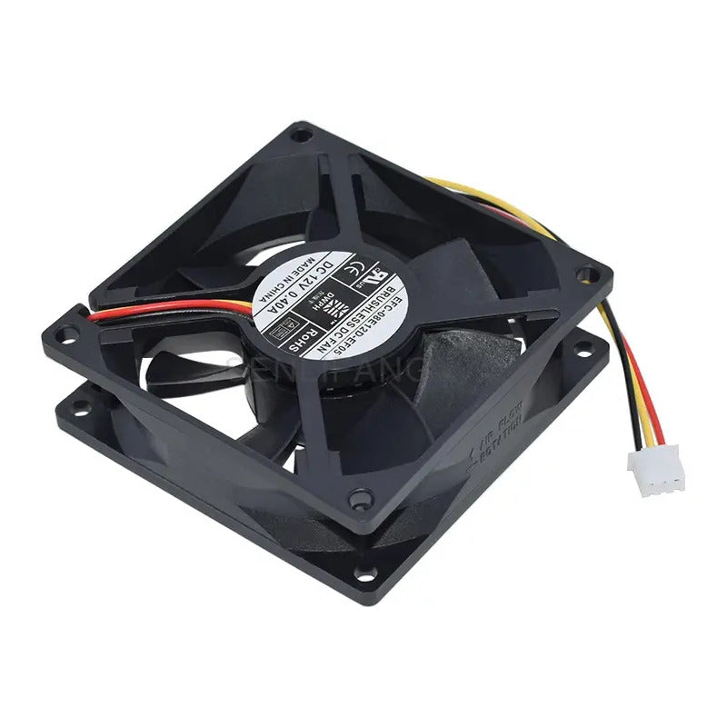 Ventilador Fan Cooler Efc-08e12d-ef05 Dc 12v 0.4a 80x25mm