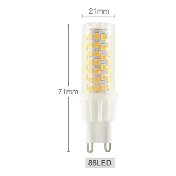 Ampolleta Led Tereparochile Ampolleta Maíz Color Blanco Frío 9w 6500k 900lm