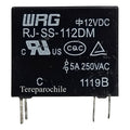 Relé Electromecánico 12v 5a 250vac 4 Pines Rj-ss-112dm