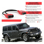 Adaptador Obdii Obd2 Fca 12+8 Para Fiat Chrysler Jeep Dodge