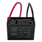 Capacitor Condensador Cbb61 2.5uf 450vac 2.5 Uf