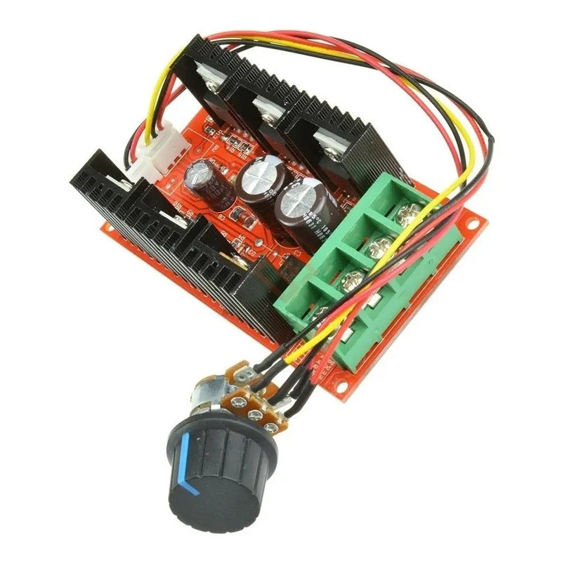 Controlador Velocidad Motor Pwm 10v A 50v 40a 2000w Dc