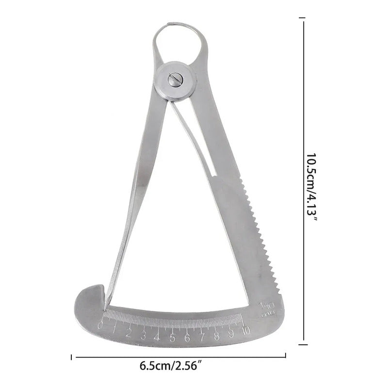 Calibrador De Metal Dental Diamantes Joyeria Medidor 0 10mm
