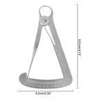 Calibrador De Metal Dental Diamantes Joyeria Medidor 0 10mm