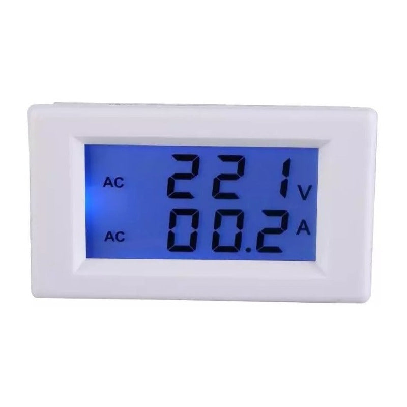 Medidor Voltaje Amperaje Ac 100-300v 50a Amperimetro Tester