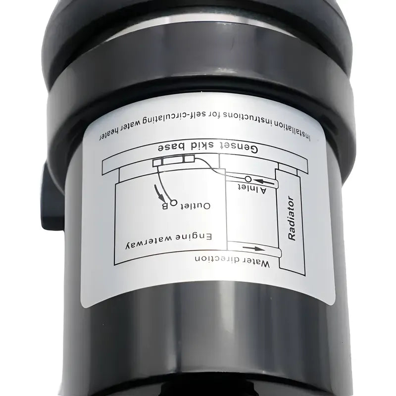 Calentador Calefactor Agua Para Generador Diesel 4000w 220v
