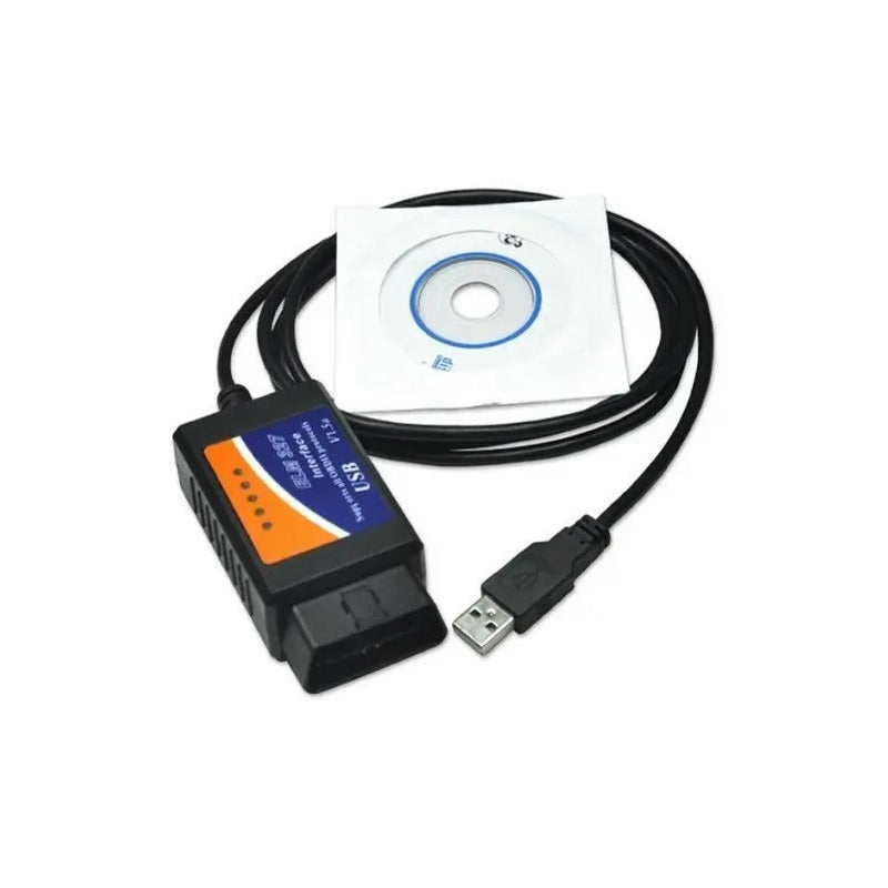 Scanner Elm327 Obd2 Obdii Usb Odbii Escaner Auto Nueva  V1.5
