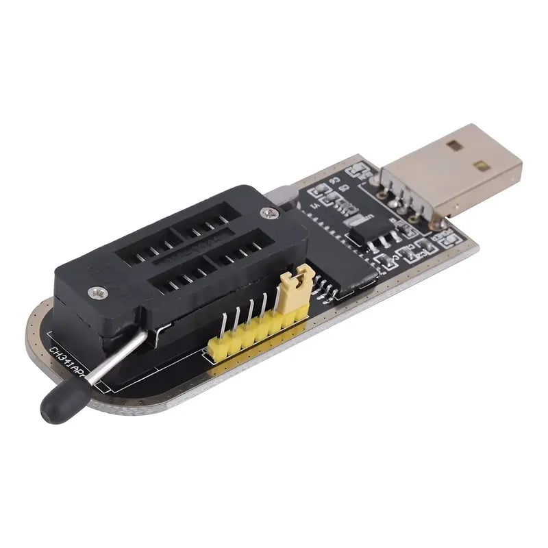 Programador Usb Ch341a Series 25 Spi 24 Bios Eeprom Ch341