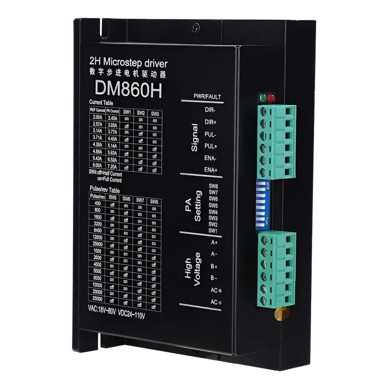 Controlador Motor Paso A Paso 2h Dm860 Dm860h 18v 24v A110v