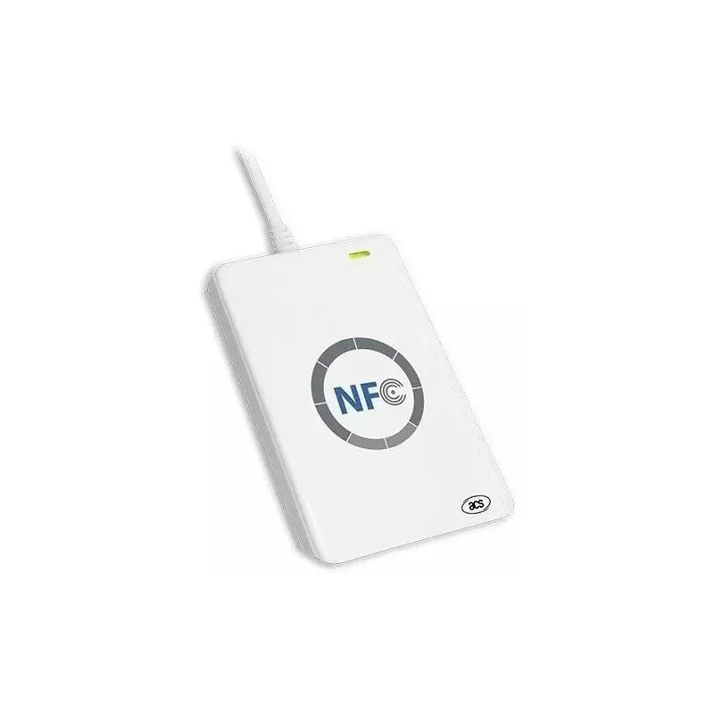 Lector Grabador Usb Smart Card Rfid Nfc Iso/iec18092 Acr122u Blanco Usb