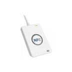 Lector Grabador Usb Smart Card Rfid Nfc Iso/iec18092 Acr122u Blanco Usb