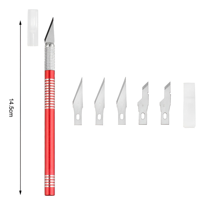 Kit Estuche Soldador Cautin Tester Pinzas Desatornillador