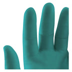 Guantes Desechables De Nitrilo Grado Industrial 100 Unidades Verde M