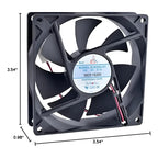 Ventilador Fan Cooler Sj9225 Ld1 12v 92x25mm 9225 Maq Soldar
