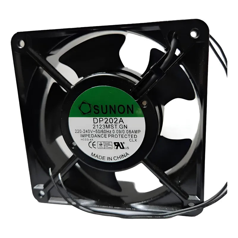 Ventilador Fan Cooler Dp202a 220v Ac 120mm X 120mm X 38 Mm Negro