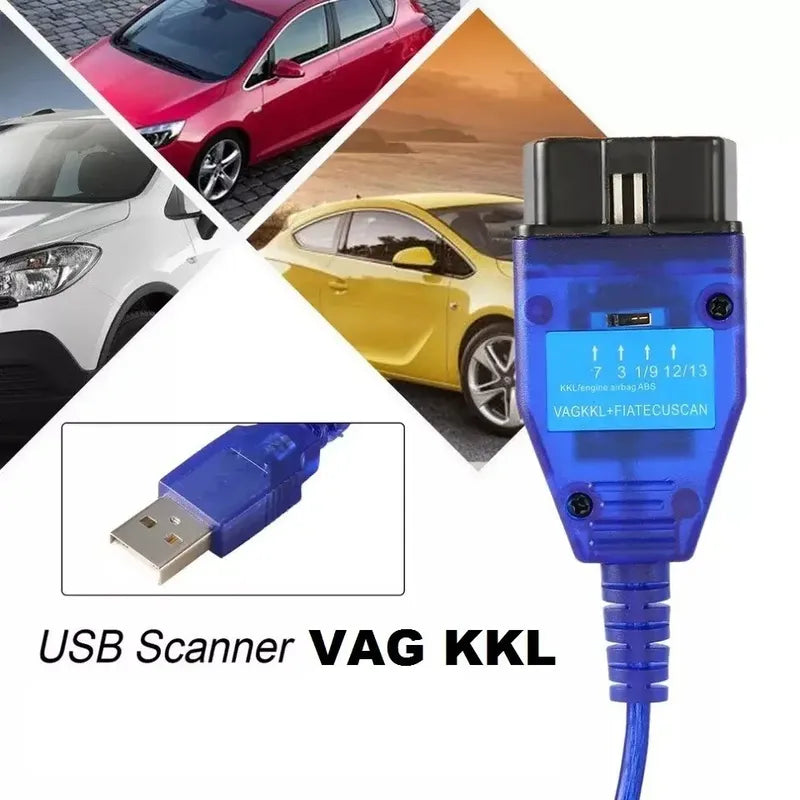 Scanner Usb Obd2 Vagcom Kkl  Ftdi Para Volkswagen Audi Seat