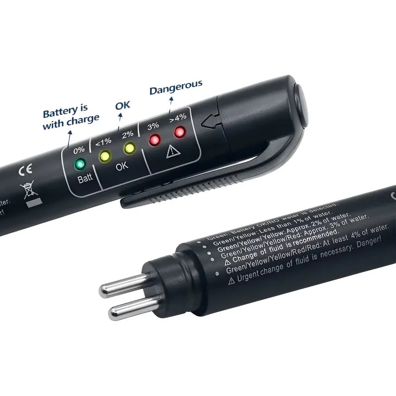 Detector Agua En Liquido Fluido De Freno Dot3 Dot4 Dot5 Dot