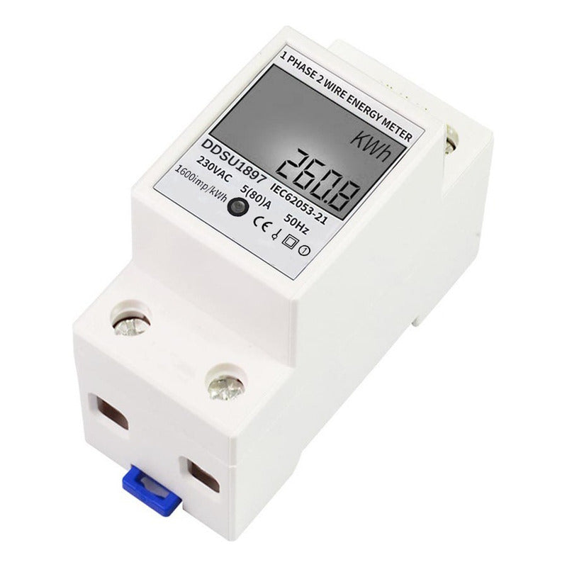 Remarcador Monofasico Digital Kwh Voltaje Amperaje 220v