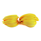 520 Marcadores Letras A-z Identificador Cable Electrico Red Amarillo