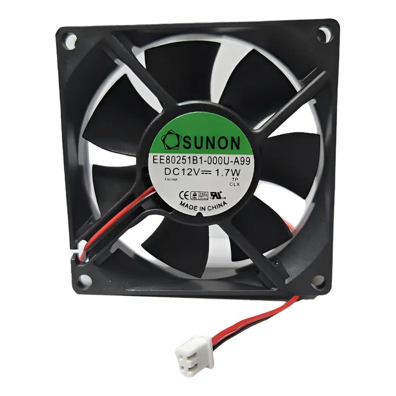 Ventilador Fan Cooler Ee80251b1 000u A99 12v 80x25mm 8025 Negro