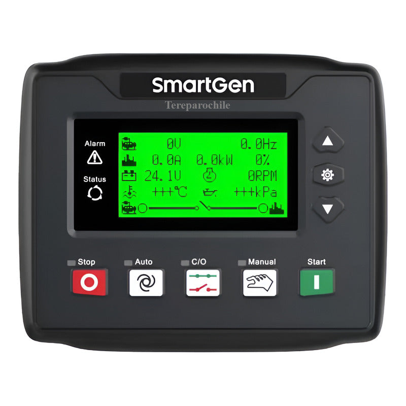 Modulo Controlador Lcd Para Generador Hgm420n Automatico