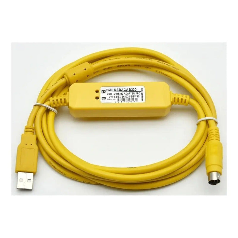 Cable Plc Delta Usb-dvp Usbacab230 Es Ex Eh Se Sv Ss Series Plc Delta
