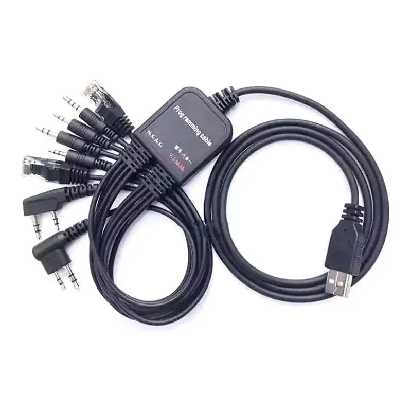 Cable Programacion 8 En 1 Para Motorola Baofeng Icom Kenwood