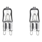 Pack 2x Ampolleta Halogena G9 40w 220v Filamento Luz Calida Cálido
