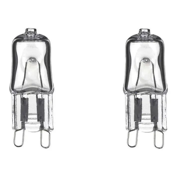 Pack 2x Ampolleta Halogena G9 40w 220v Filamento Luz Calida Cálido