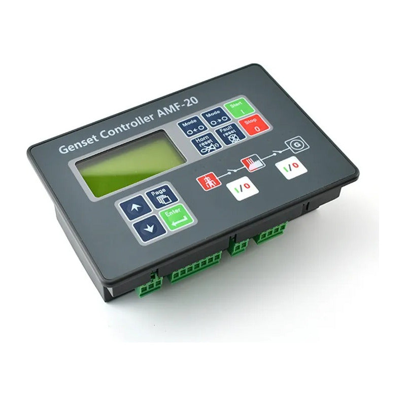 Controlador Lcd Genset Amf20 Para Grupos Electrogenos