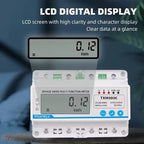 Medidor Remarcador Digital Rs485 Trifasico 100a 380v Kwh 220