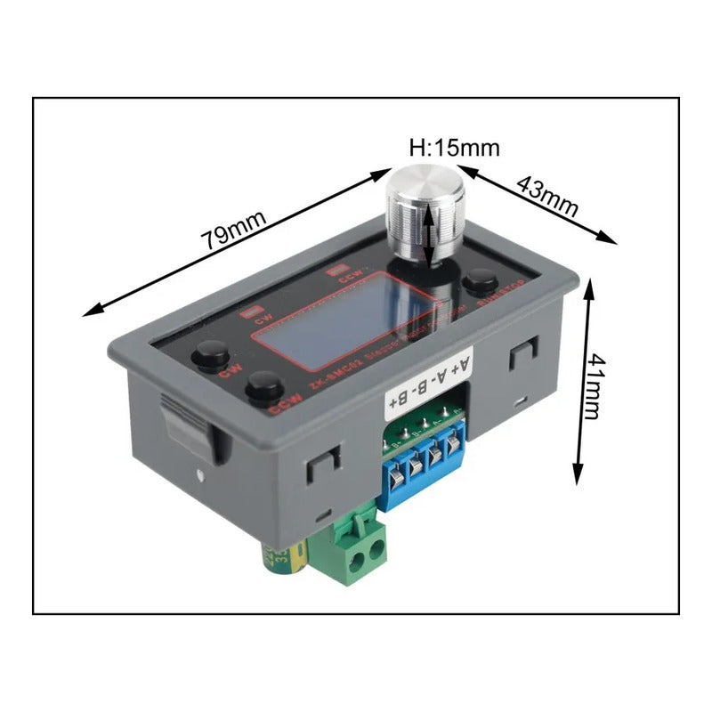 Driver Controlador Motor Paso A Paso 10-30v 4a Cnc Zk-smc02