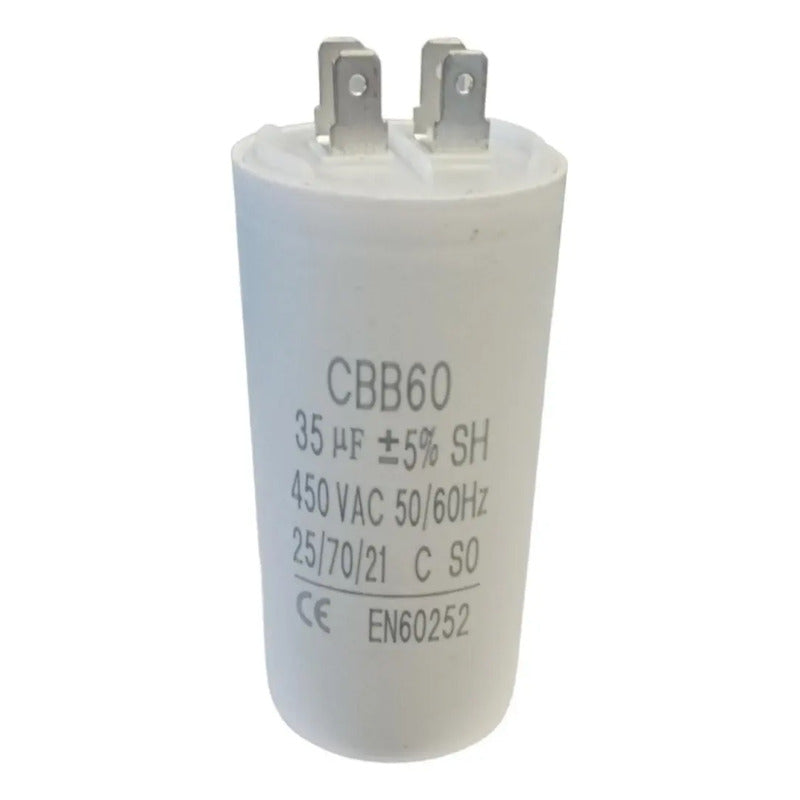 Condensador Capacitor Circular 35uf 400 500 450v Cbb60 Cbb65