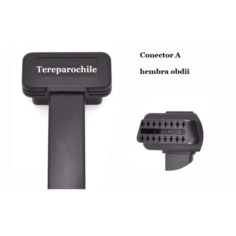 Cable Duplicador Extensión Obdii Obd2 - 1 Macho  2 Hembra