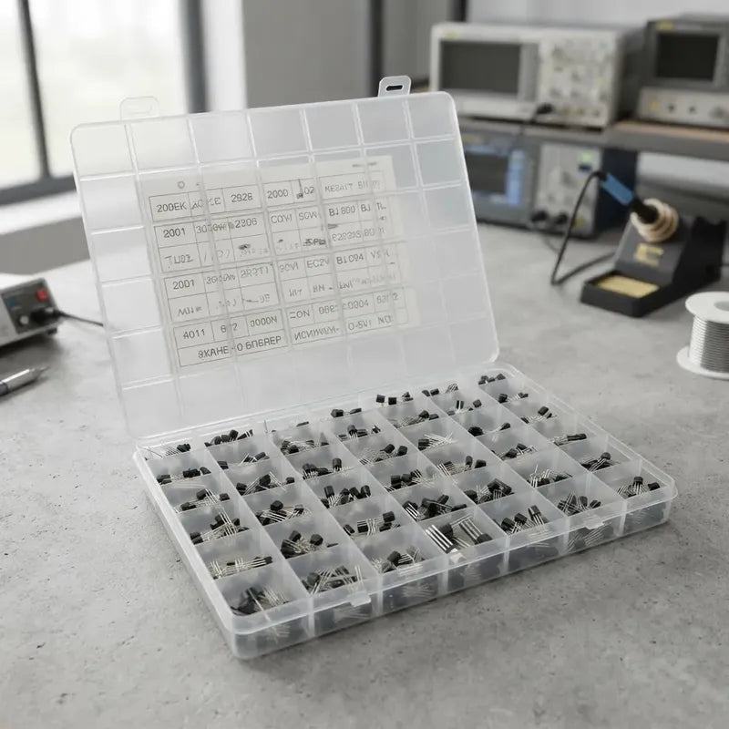 Kit De Transistores 840 Piezas To-92. 42 Modelos Diferentes