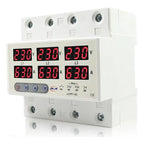 Protector De Voltaje Corriente 220v 63a Trifasico Riel Din