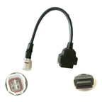 Cable Adaptador Moto Yamaha Obdii 4 Pines A 16 Pines Obd2