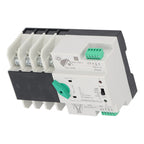 Ats Transferencia Automatica 100a Trifasico Riel Din Solar