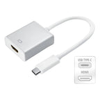 Cable Adaptador Convertidor Usb 3.1 Tipo C A Hdmi 4k 10gbps Blanco