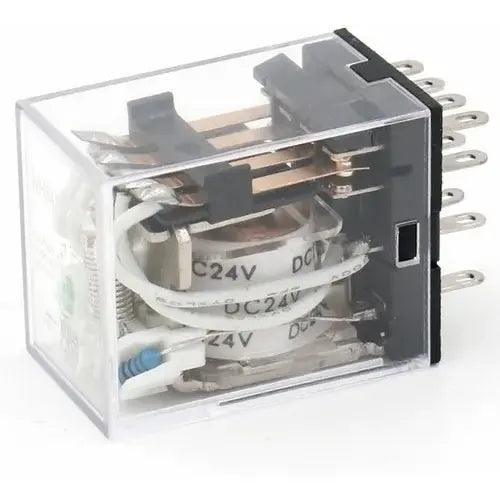 Rele 24v 4pdt My4n-j Relay 4no - 4nc Relay Hh54p Con Base