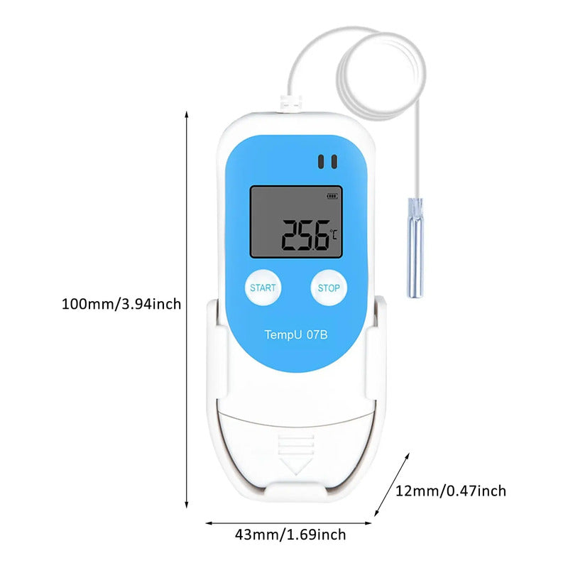 Registrador Temperatura Humedad Data Logger Usb Con Sonda