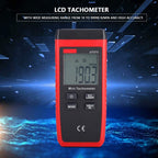 Tacometro Digital Medidor Rpm Laser Sin Contacto Ut-373 Negro