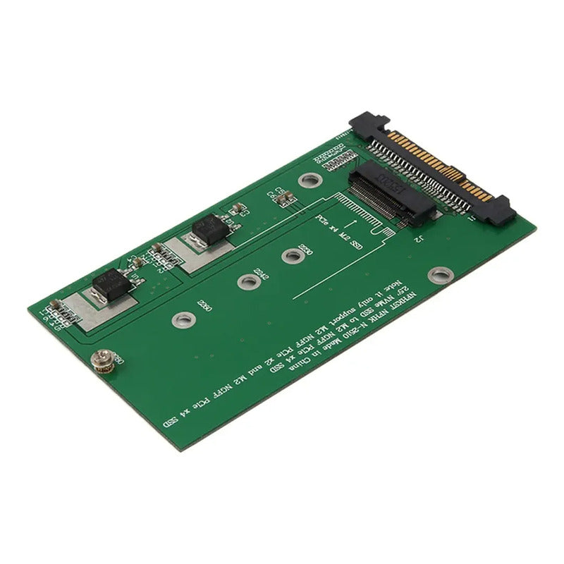 Adaptador Discos Ssd M.2 Pci-e  A U.2 Sata Bus Sff-8639 Negro